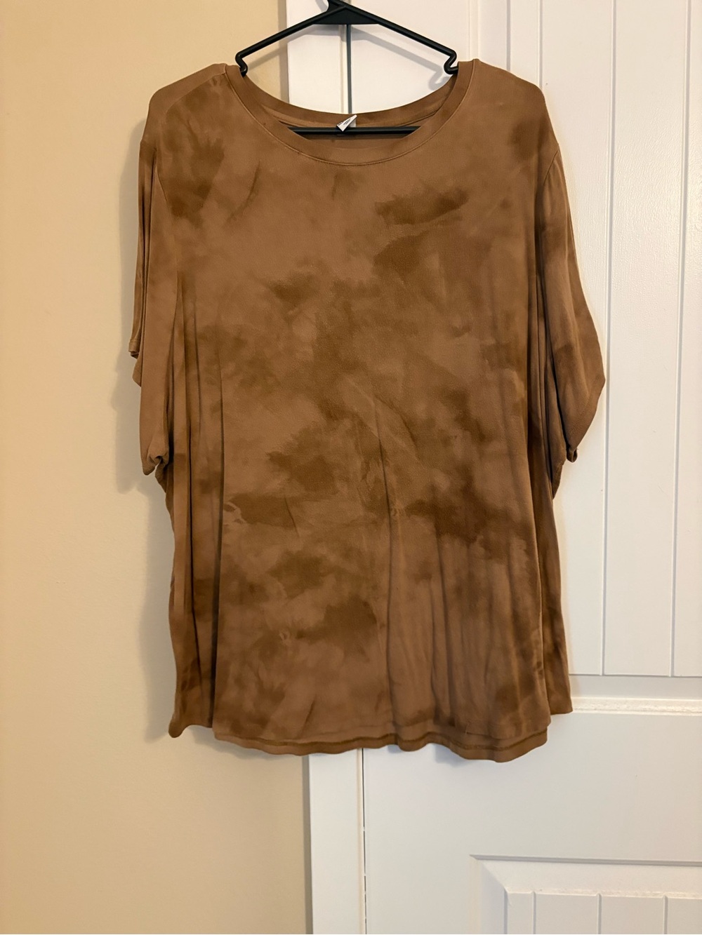 Old Navy Brown Tie-Dye Short Sleeve Tee